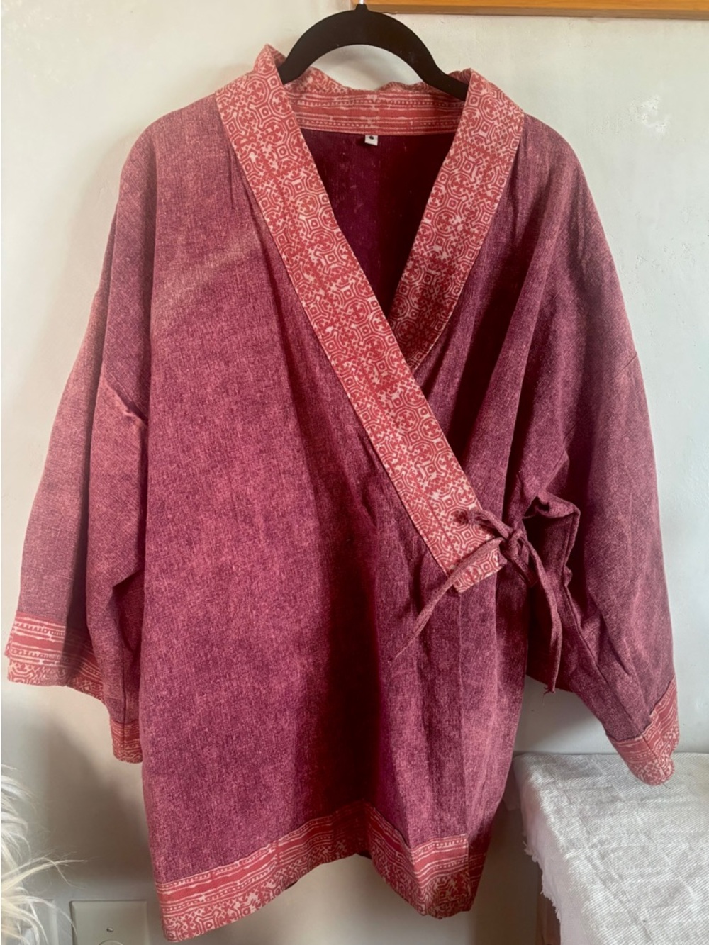 Tea Coat Naturally Dyed Kimono